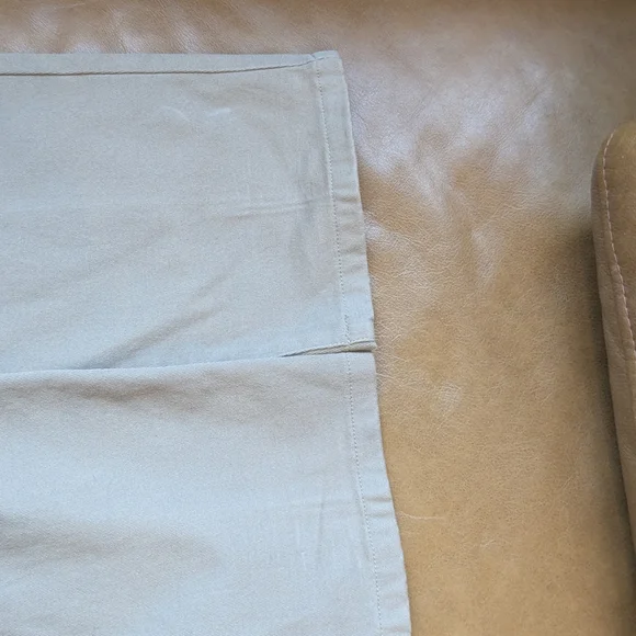 VINCE. Beige Cotton Blend Pants